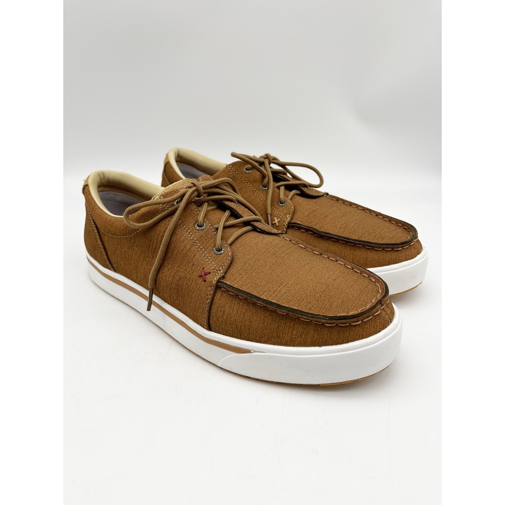 Men's Size 13 Twisted X Kicks Moc Toe Casual Shoe - Clay